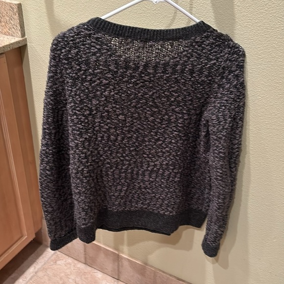 Moth woman's grey and dark grey cool sweater - Picture 7 of 10